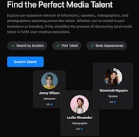 find the perfect media talent