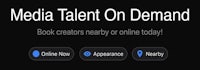 media talent on demand