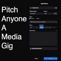 pitch anyone a media gig